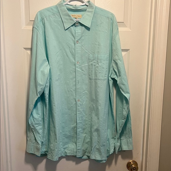 The Territory Ahead Other - FINAL MARKDOWN The Territory Ahead Aqua Button-Down Shirt